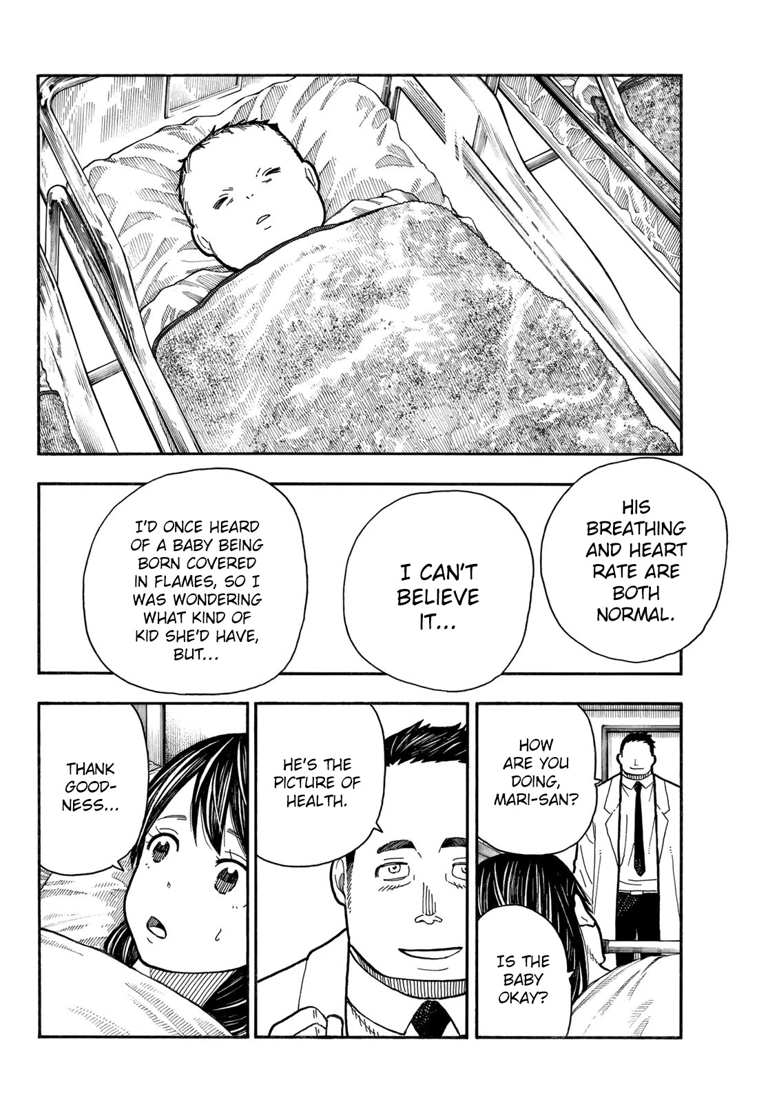 Enen no Shouboutai Chapter 232 page 12 - Chapter 232: Mari Kusakabe