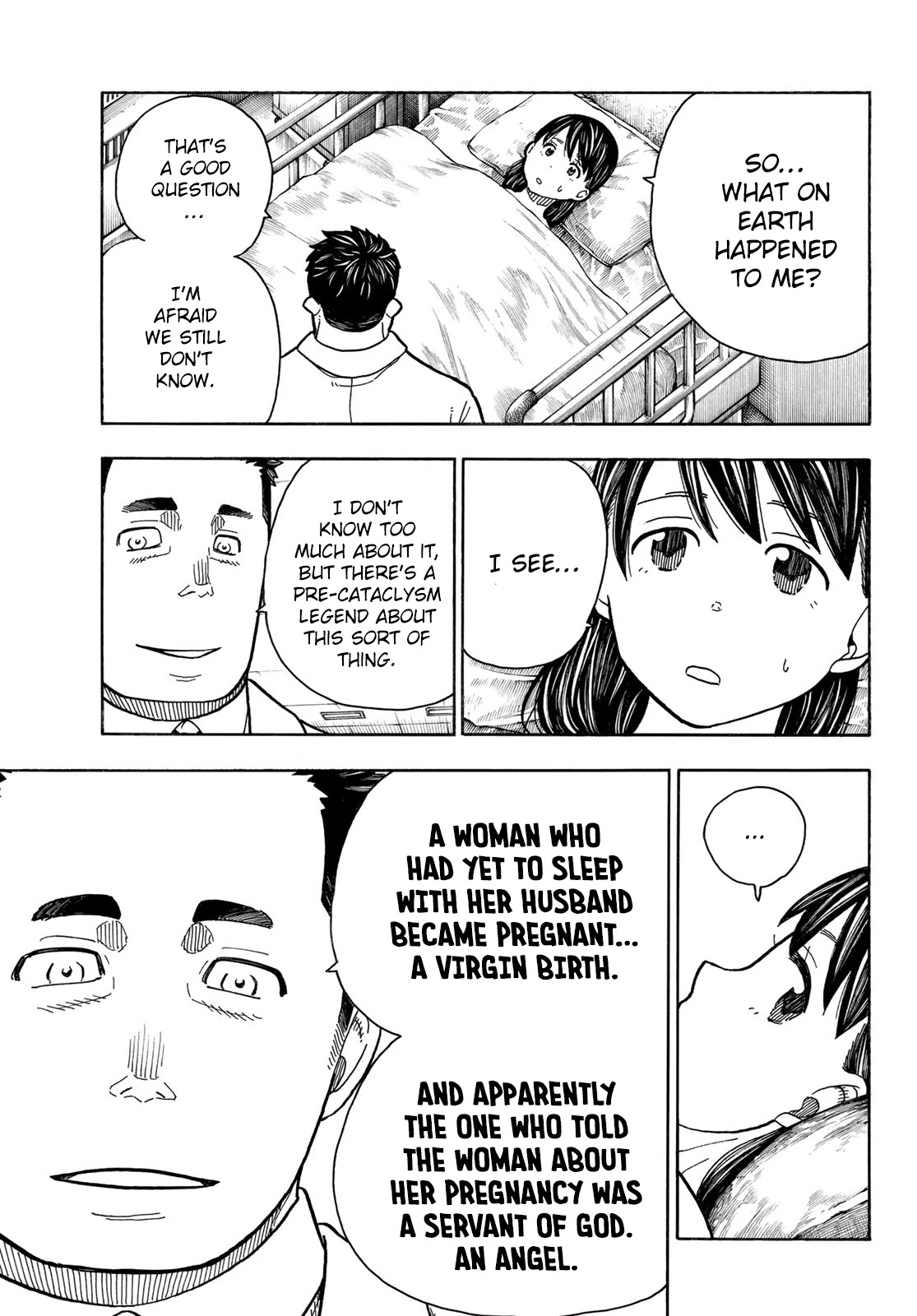 Enen no Shouboutai Chapter 232 page 13 - Chapter 232: Mari Kusakabe