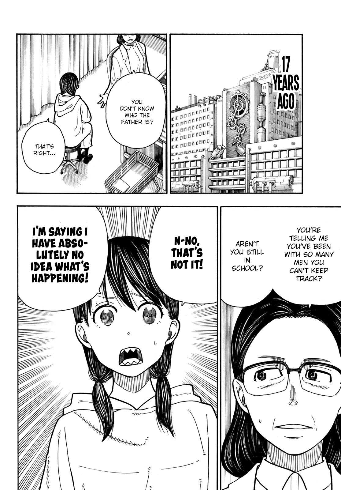 Enen no Shouboutai Chapter 232 page 4 - Chapter 232: Mari Kusakabe