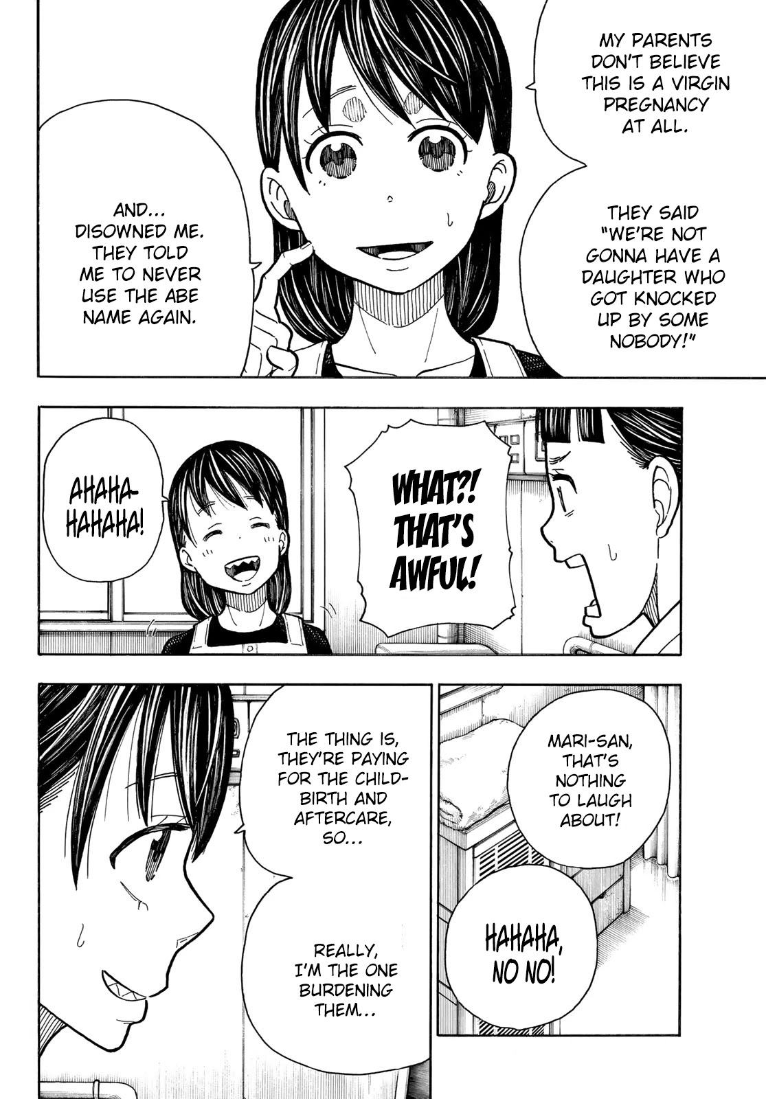 Enen no Shouboutai Chapter 232 page 8 - Chapter 232: Mari Kusakabe