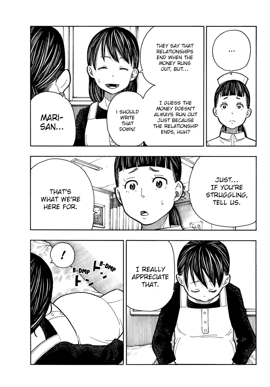 Enen no Shouboutai Chapter 232 page 9 - Chapter 232: Mari Kusakabe