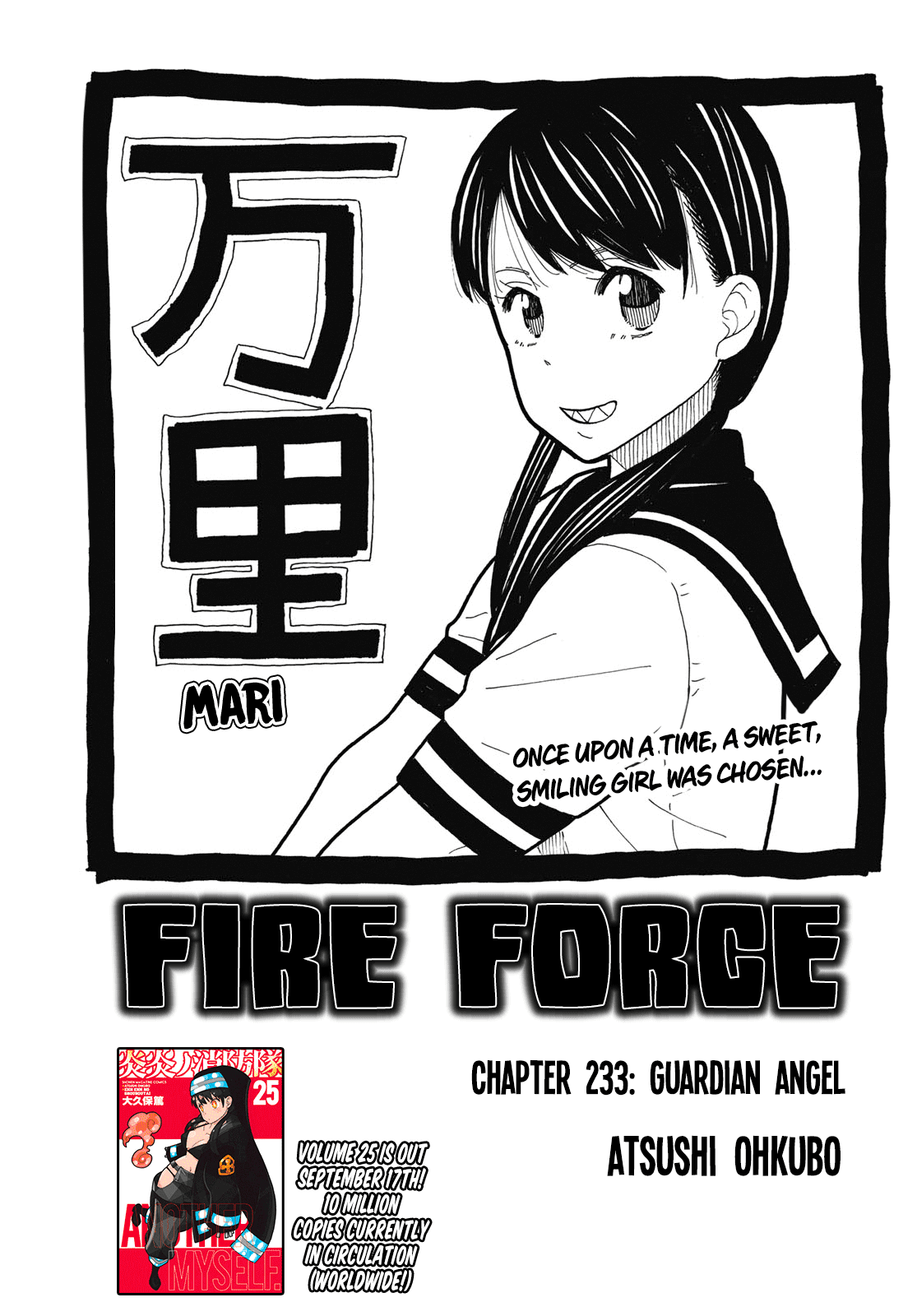 Enen no Shouboutai Chapter 233 page 1 - Chapter 233: Guardian Angel
