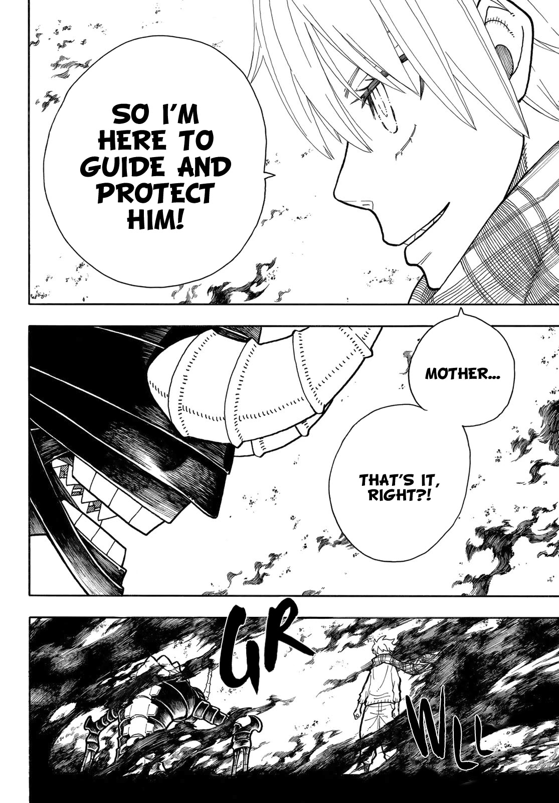 Enen no Shouboutai Chapter 233 page 13 - Chapter 233: Guardian Angel