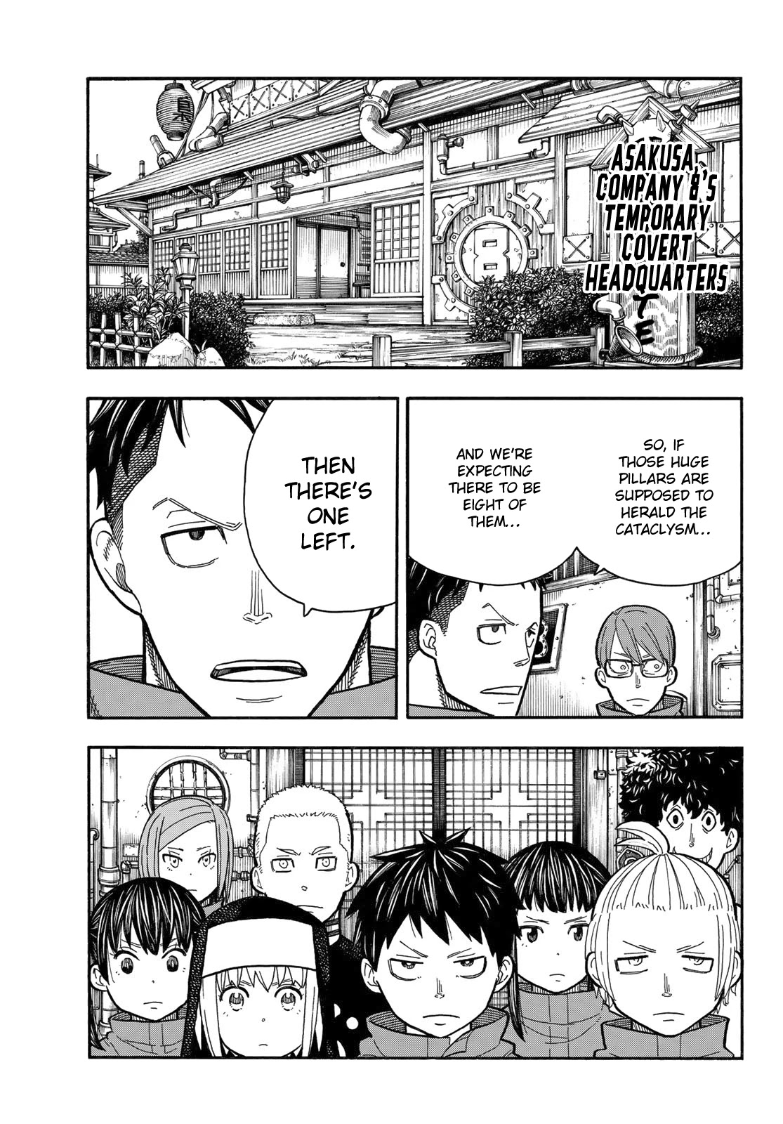 Enen no Shouboutai Chapter 233 page 16 - Chapter 233: Guardian Angel