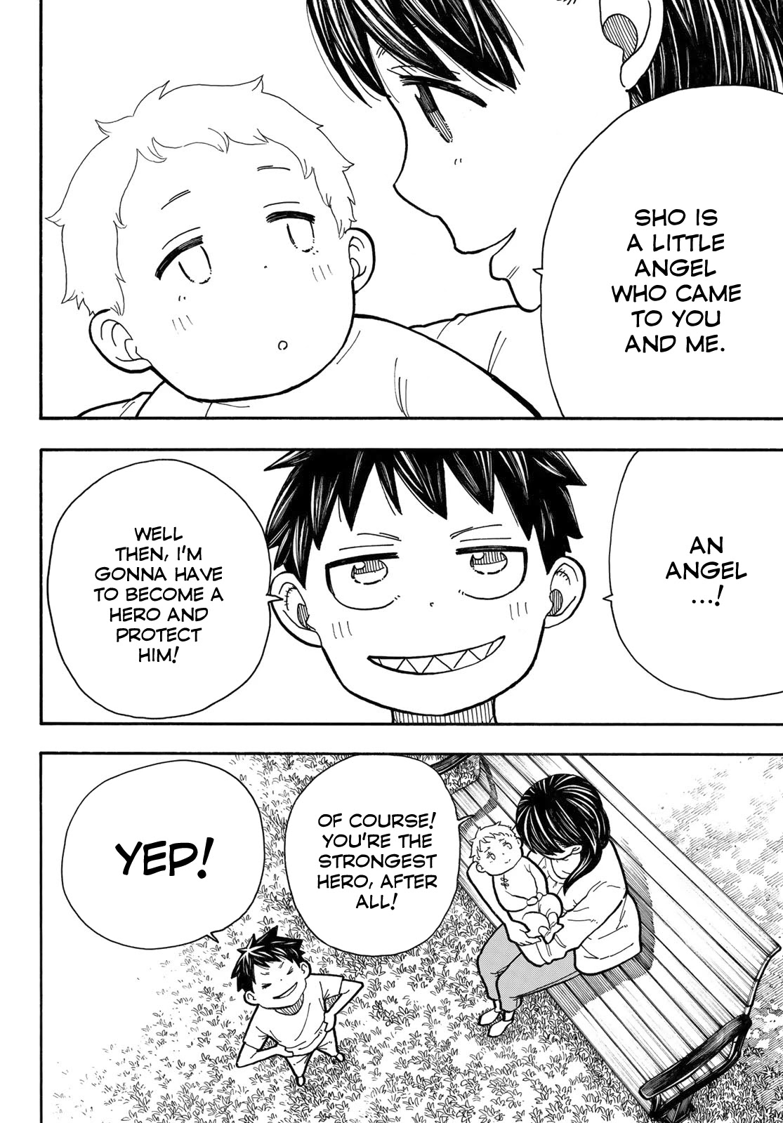 Enen no Shouboutai Chapter 233 page 5 - Chapter 233: Guardian Angel