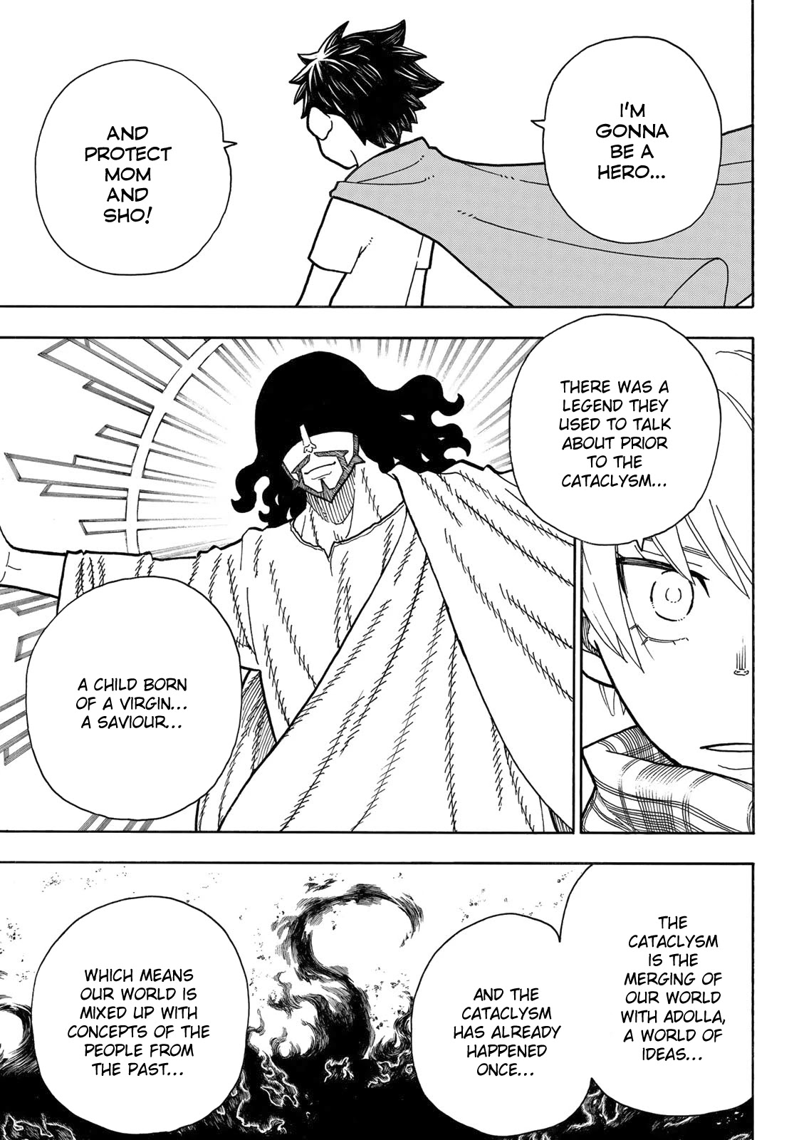 Enen no Shouboutai Chapter 233 page 8 - Chapter 233: Guardian Angel