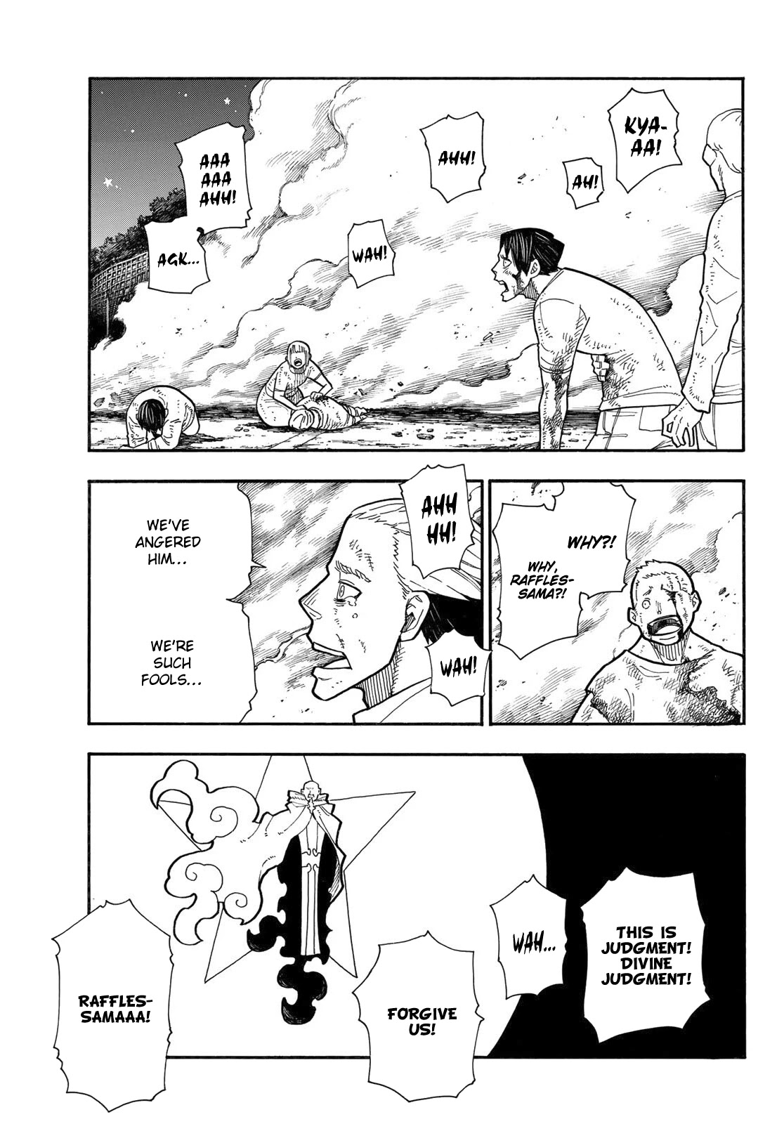 Enen no Shouboutai Chapter 235 page 14 - Chapter 235: The Saviour
