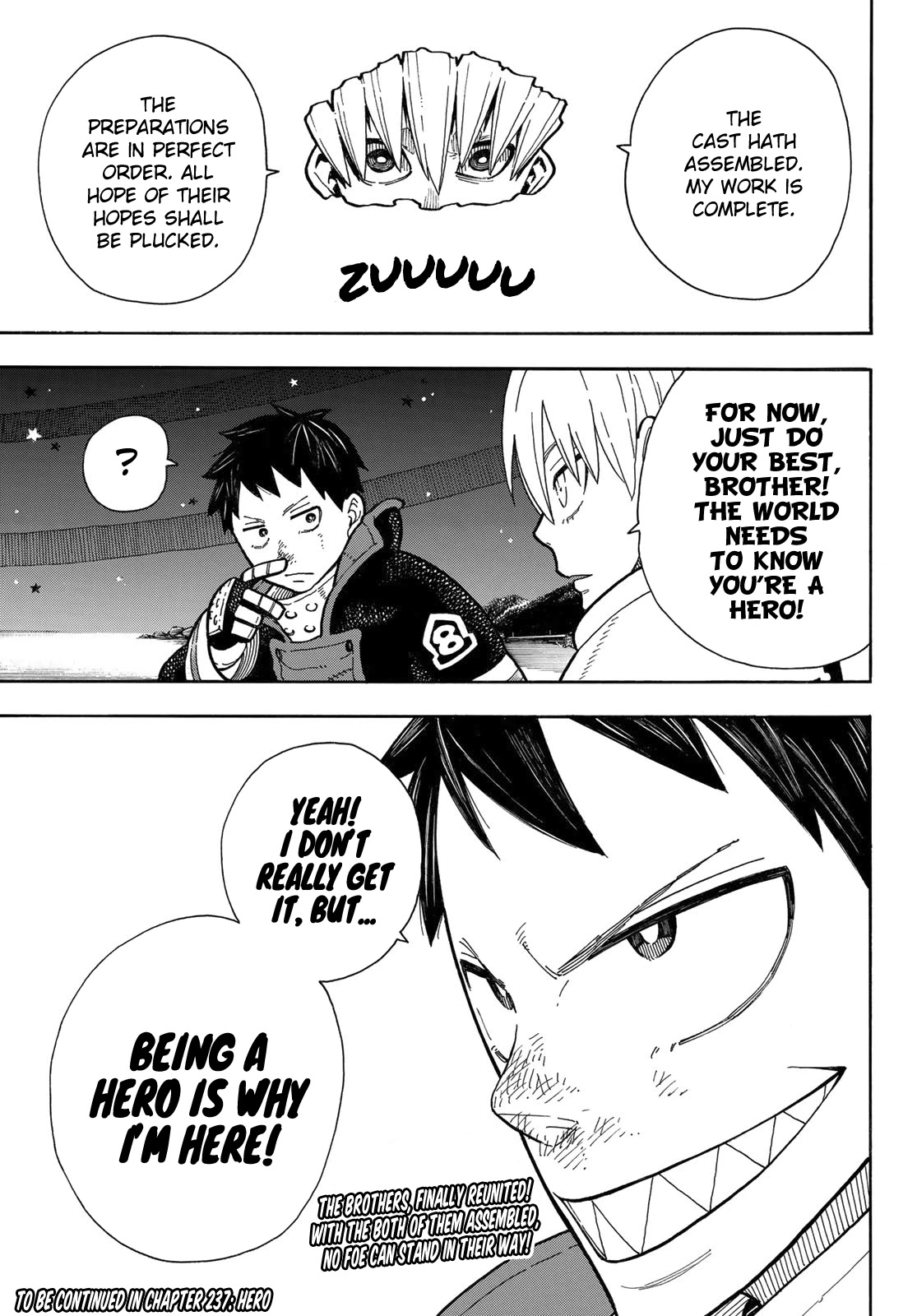 Enen no Shouboutai Chapter 236 page 20 - Chapter 236: Another Reunion