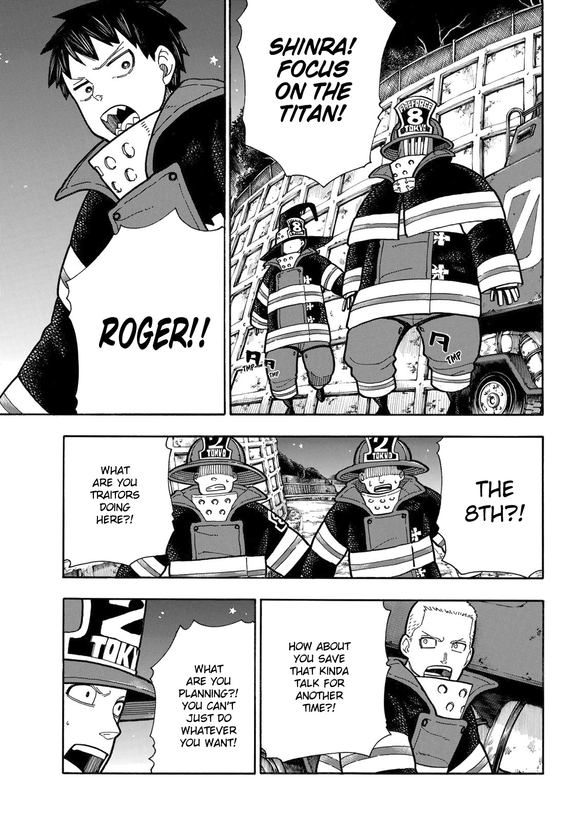Enen no Shouboutai Chapter 236 page 4 - Chapter 236: Another Reunion