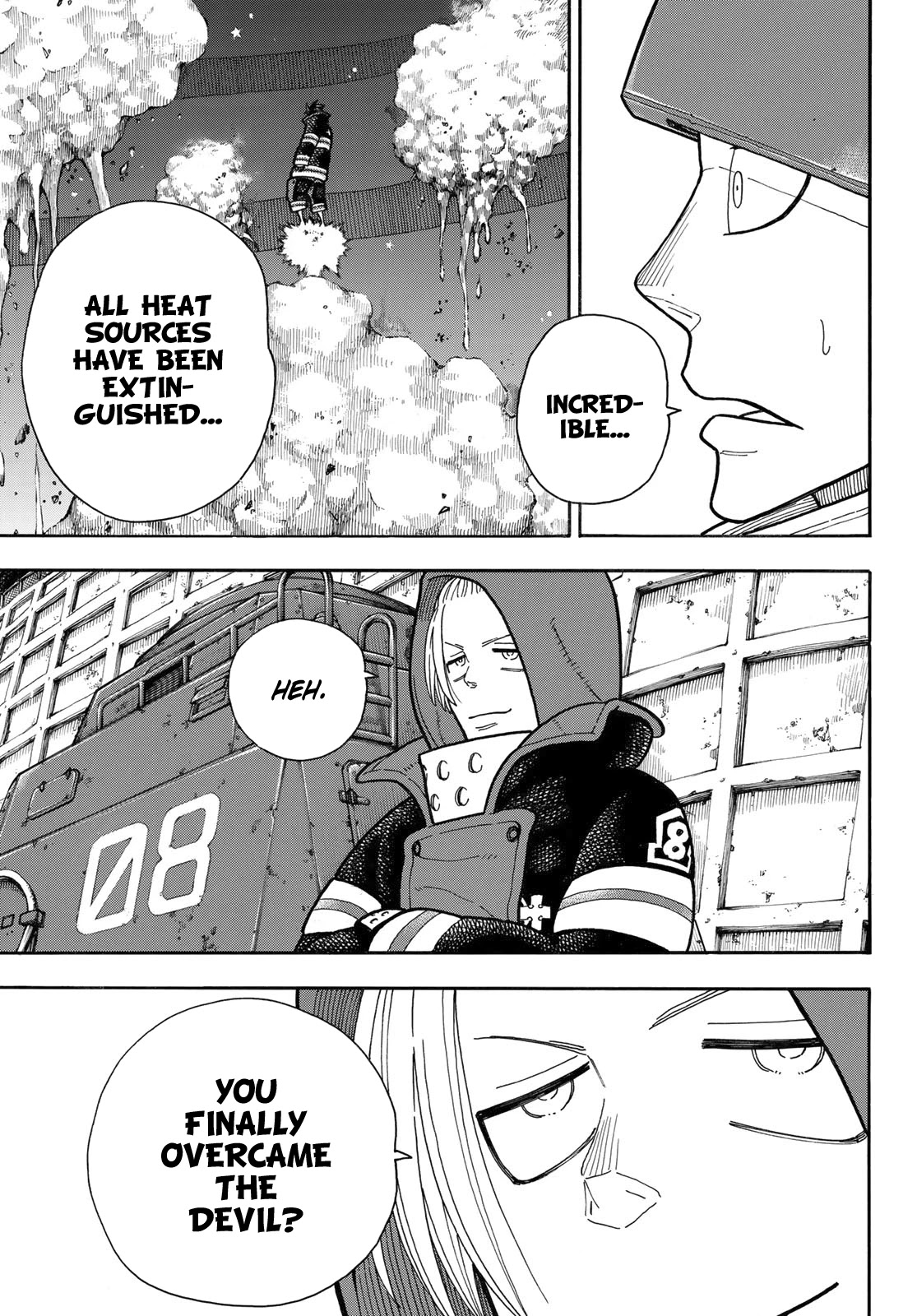 Enen no Shouboutai Chapter 237 page 18 - Chapter 237: Hero