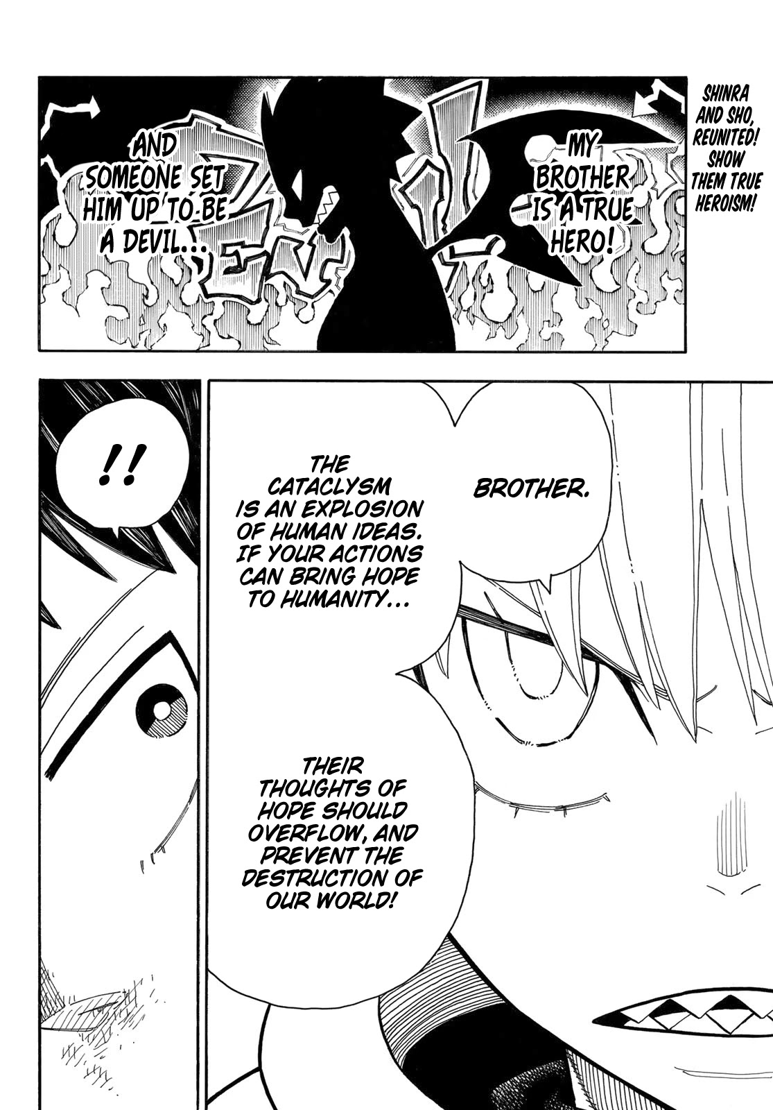 Enen no Shouboutai Chapter 237 page 3 - Chapter 237: Hero