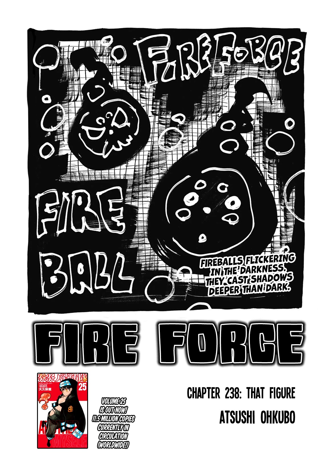 Enen no Shouboutai Chapter 238 page 1 - Chapter 238: That Figure