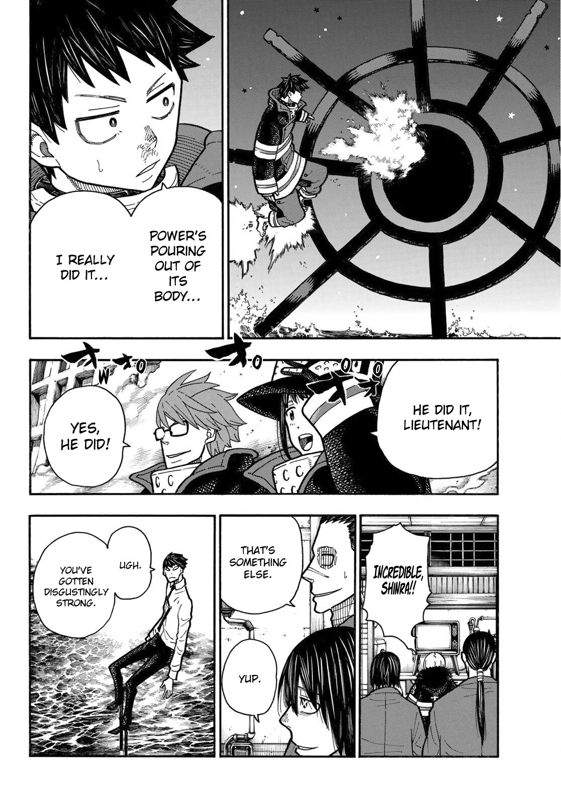 Enen no Shouboutai Chapter 238 page 15 - Chapter 238: That Figure