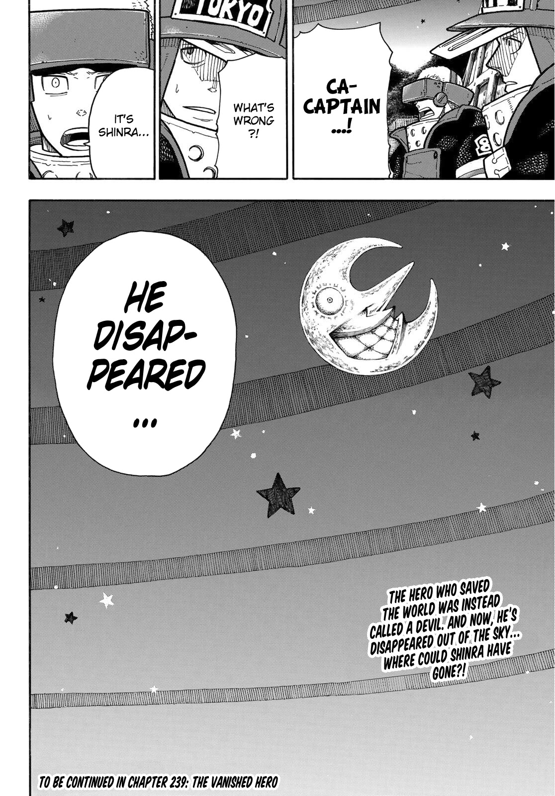 Enen no Shouboutai Chapter 238 page 21 - Chapter 238: That Figure
