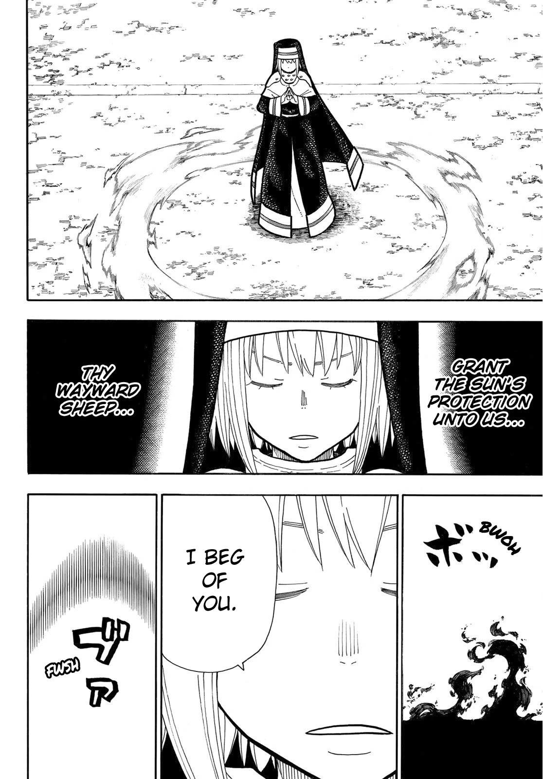 Enen no Shouboutai Chapter 238 page 5 - Chapter 238: That Figure