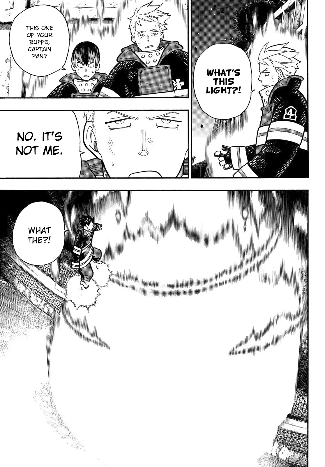Enen no Shouboutai Chapter 238 page 6 - Chapter 238: That Figure