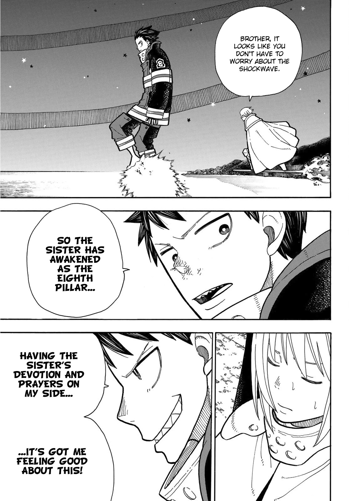 Enen no Shouboutai Chapter 238 page 8 - Chapter 238: That Figure
