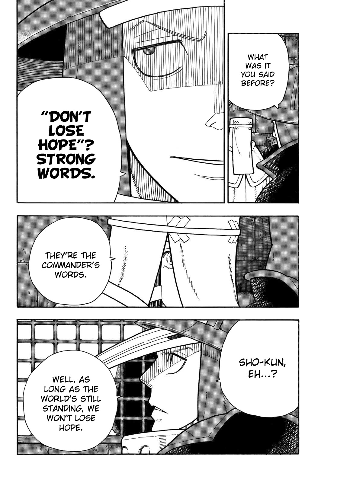 Enen no Shouboutai Chapter 239 page 19 - Chapter 239: The Vanished Hero