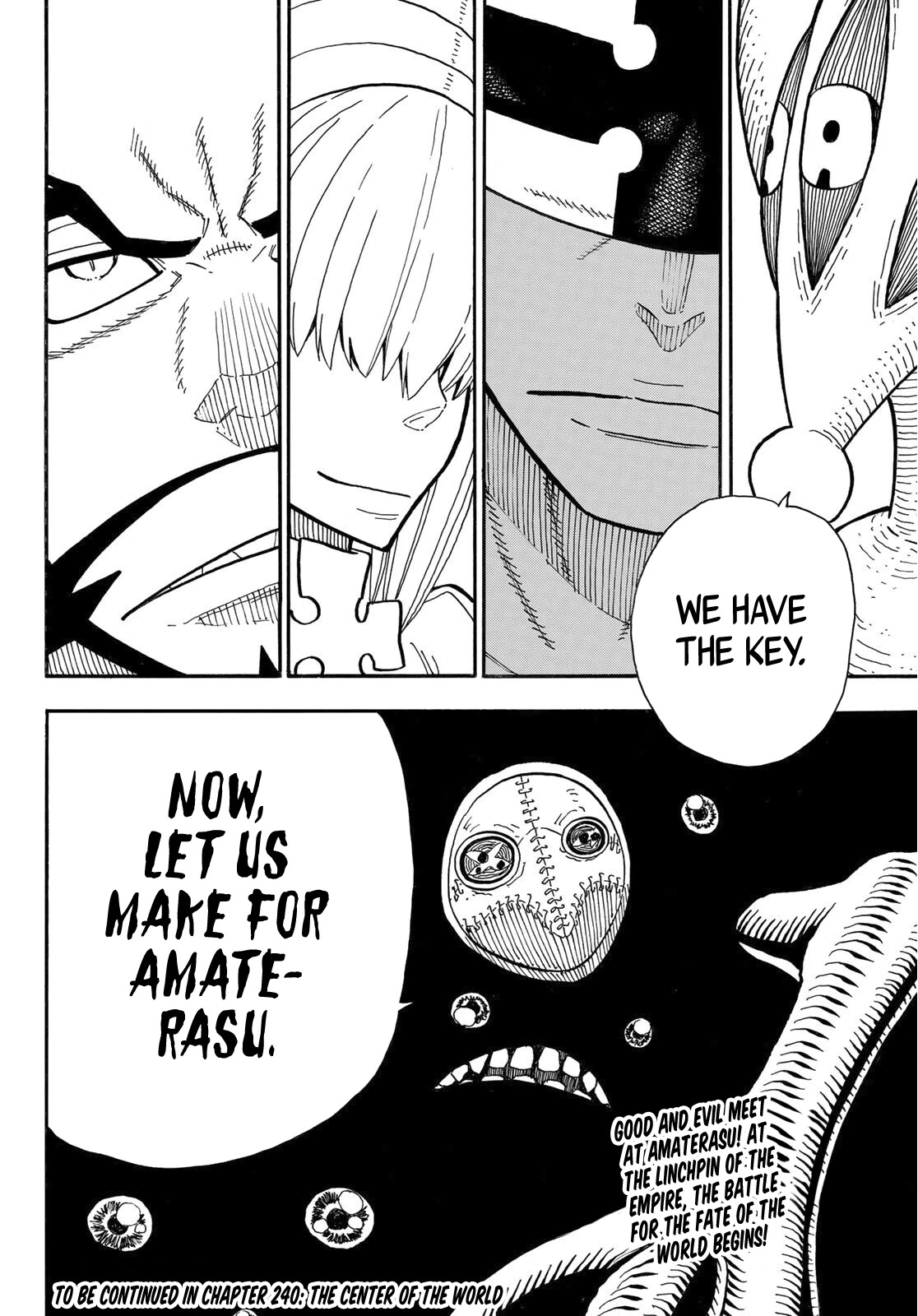 Enen no Shouboutai Chapter 239 page 21 - Chapter 239: The Vanished Hero