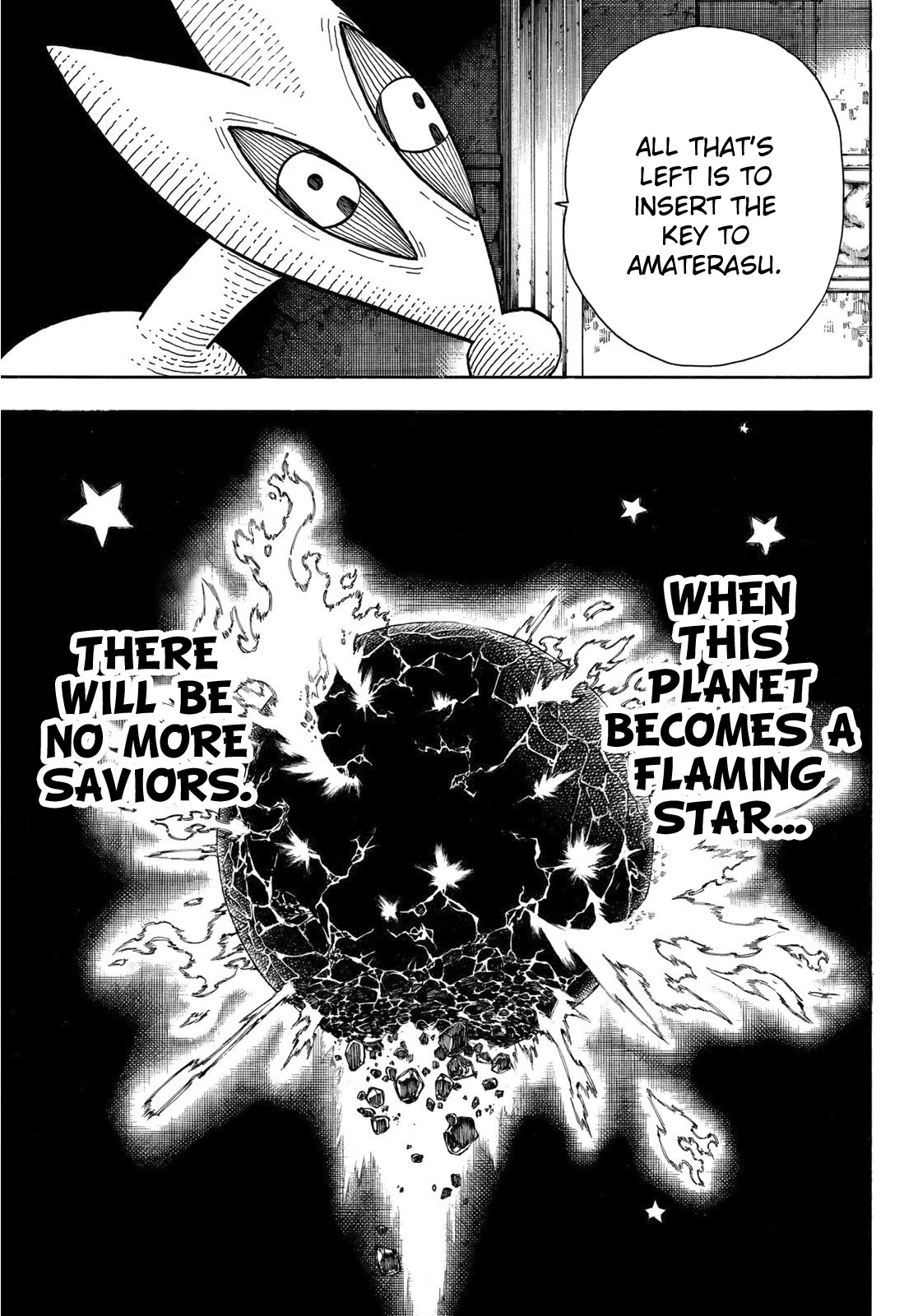 Enen no Shouboutai Chapter 239 page 8 - Chapter 239: The Vanished Hero