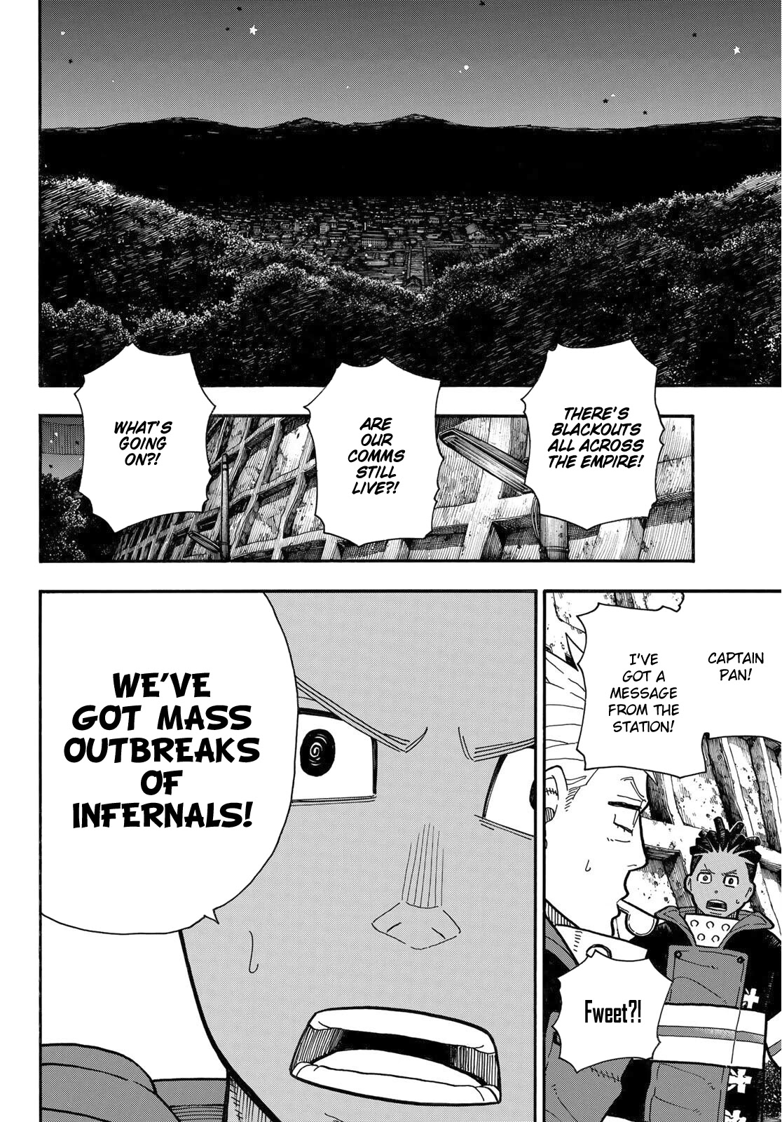 Enen no Shouboutai Chapter 239 page 9 - Chapter 239: The Vanished Hero