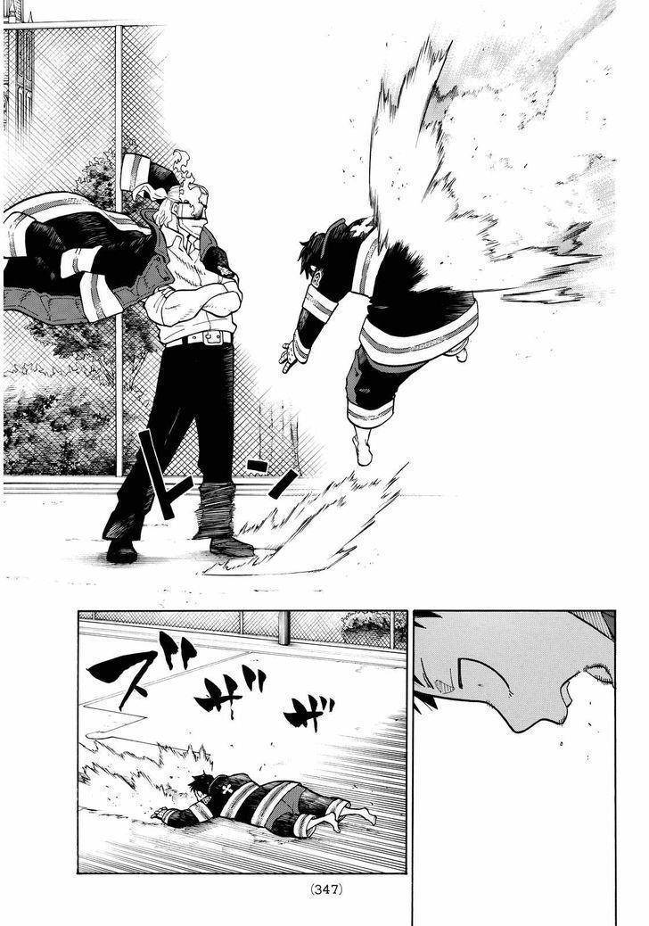 Enen no Shouboutai Chapter 24 page 13 - Chapter 24: Shinra vs Burns