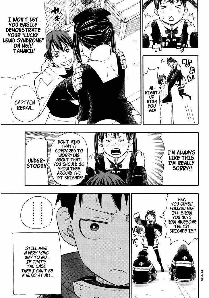Enen no Shouboutai Chapter 24 page 15 - Chapter 24: Shinra vs Burns