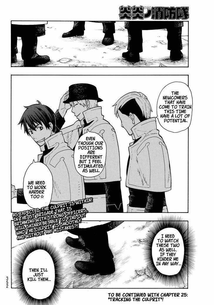 Enen no Shouboutai Chapter 24 page 18 - Chapter 24: Shinra vs Burns