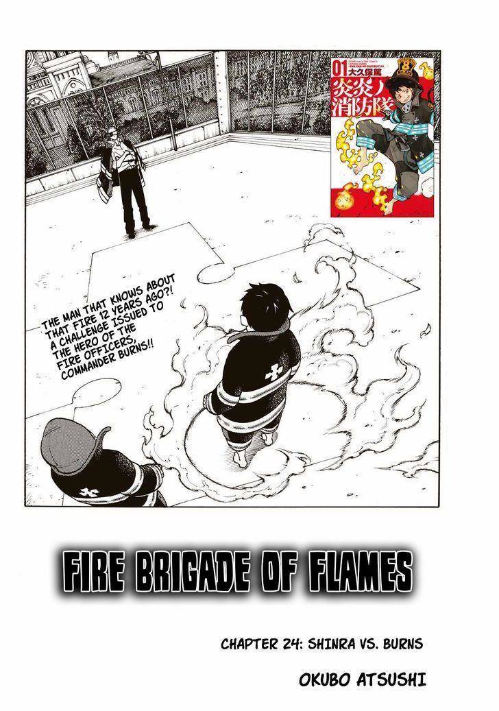 Enen no Shouboutai Chapter 24 page 2 - Chapter 24: Shinra vs Burns