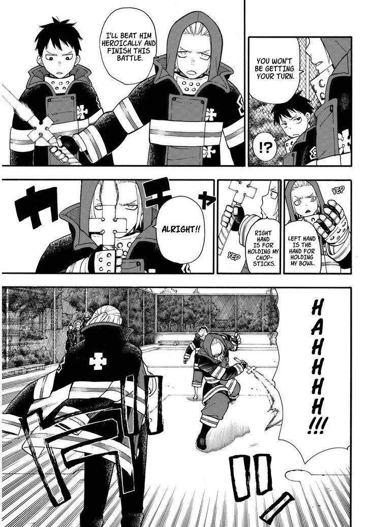 Enen no Shouboutai Chapter 24 page 3 - Chapter 24: Shinra vs Burns