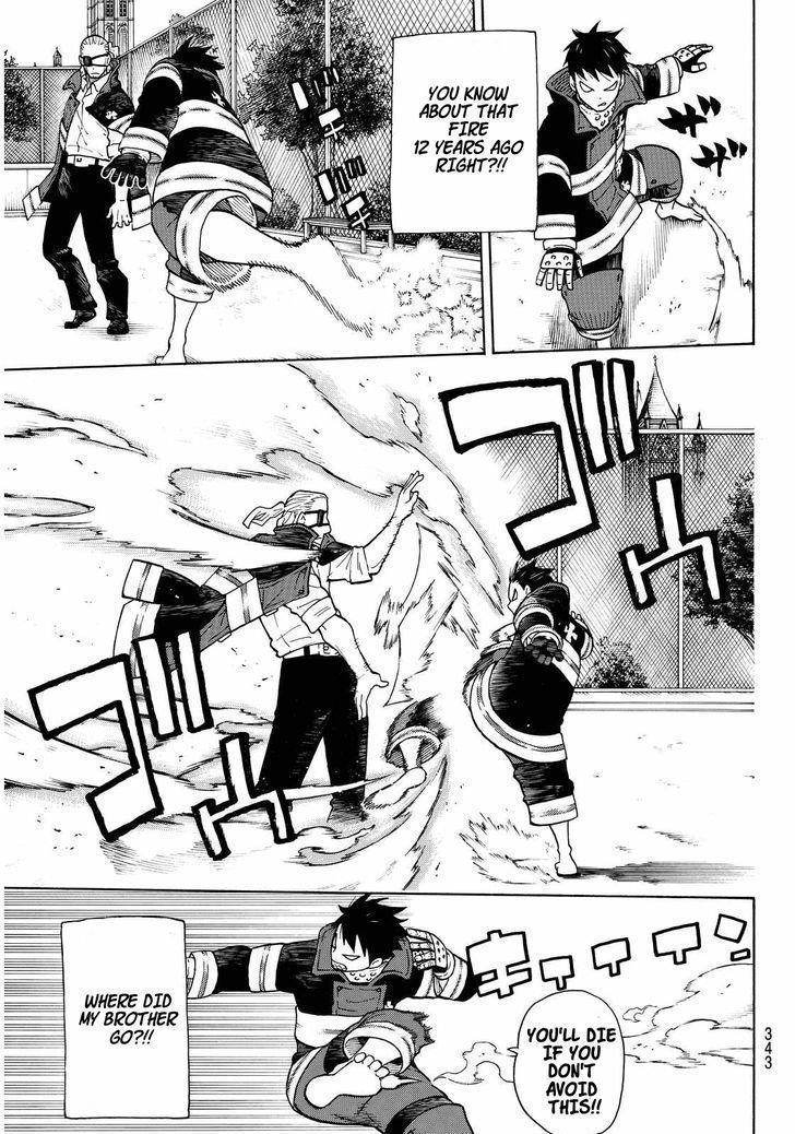 Enen no Shouboutai Chapter 24 page 9 - Chapter 24: Shinra vs Burns