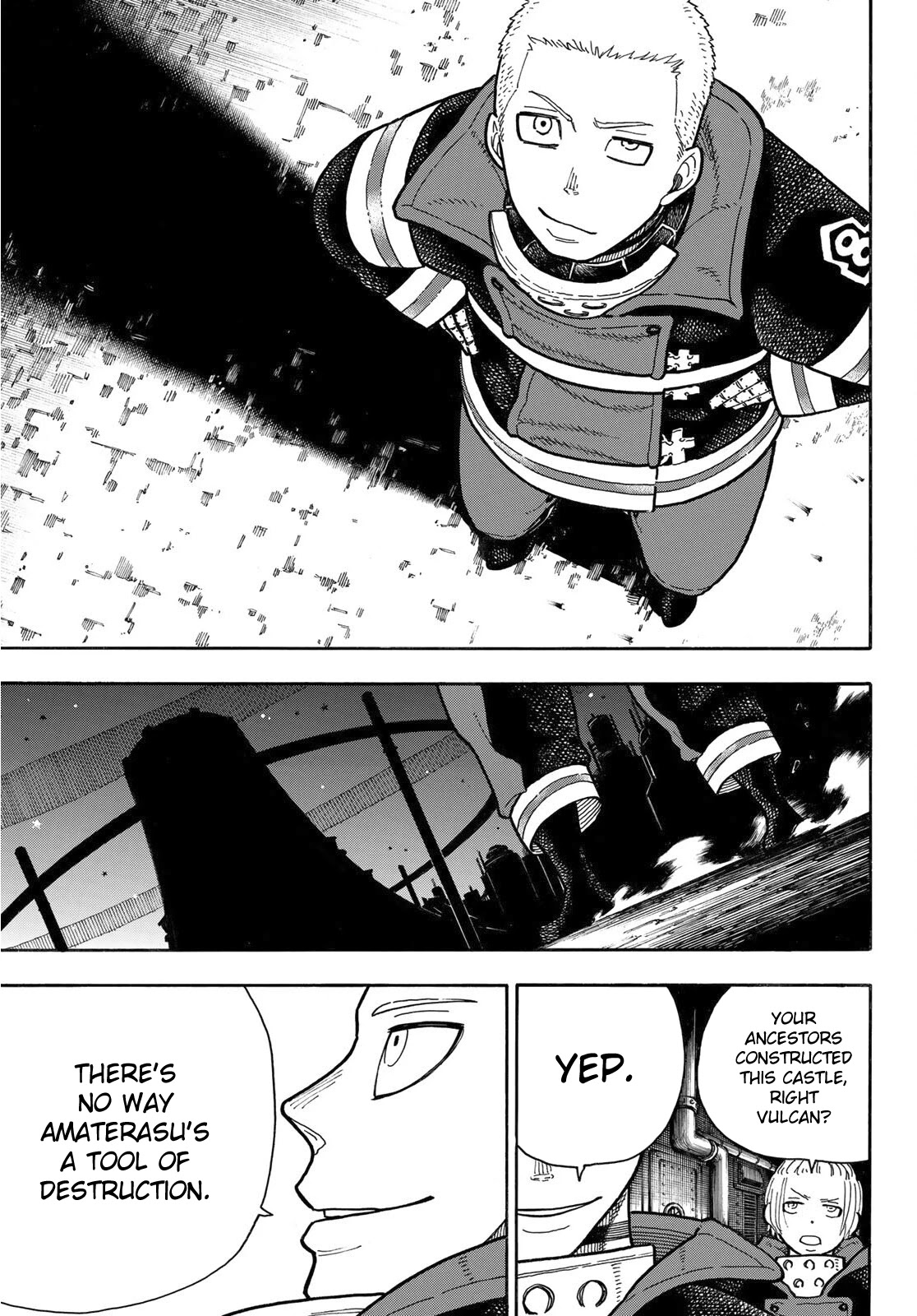 Enen no Shouboutai Chapter 240 page 10 - Chapter 240: At the Center of the World
