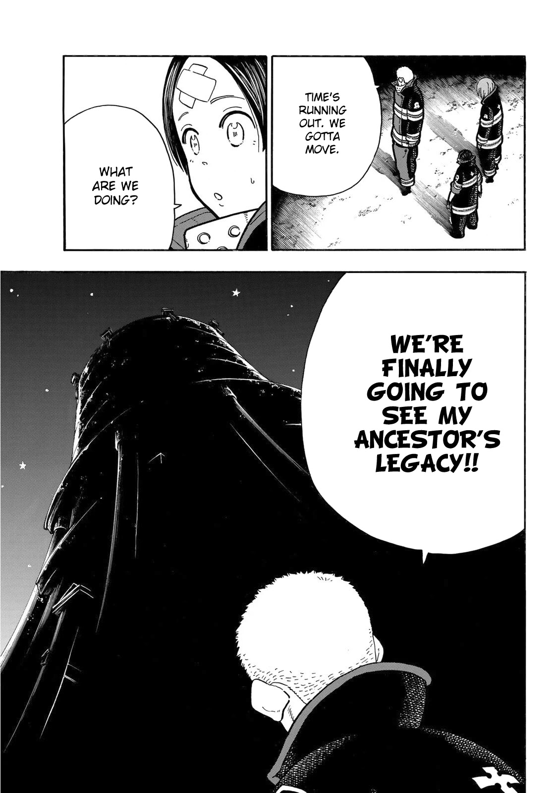 Enen no Shouboutai Chapter 240 page 12 - Chapter 240: At the Center of the World
