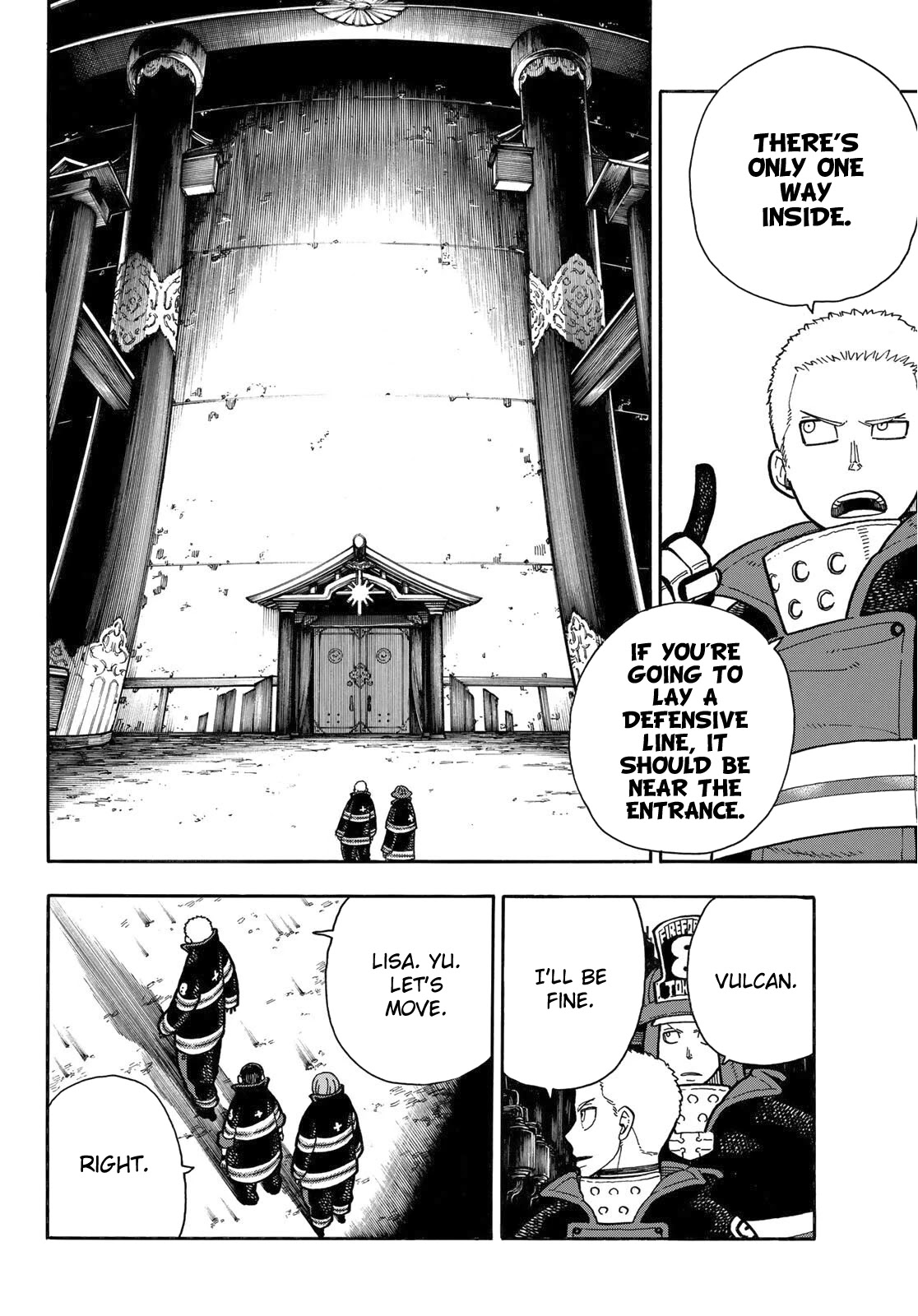 Enen no Shouboutai Chapter 240 page 15 - Chapter 240: At the Center of the World