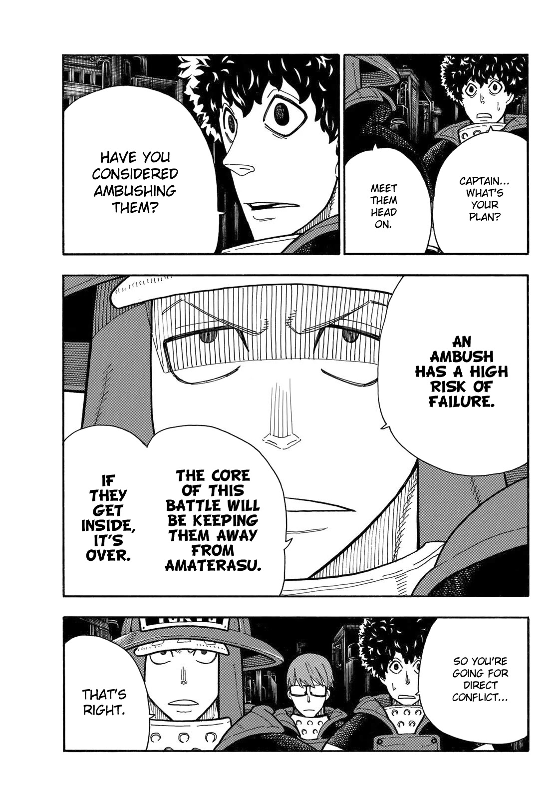 Enen no Shouboutai Chapter 240 page 16 - Chapter 240: At the Center of the World