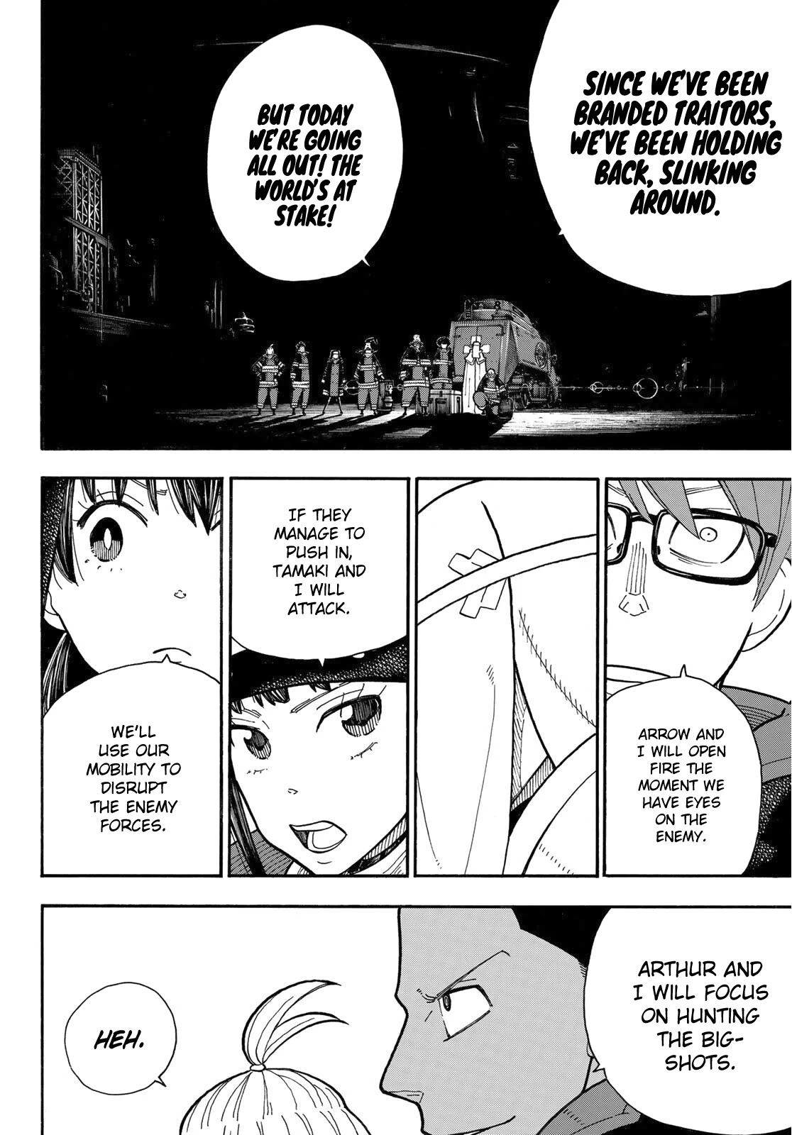 Enen no Shouboutai Chapter 240 page 17 - Chapter 240: At the Center of the World