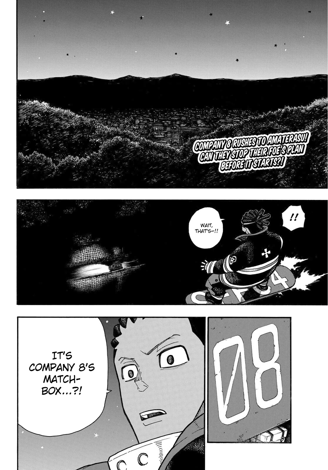 Enen no Shouboutai Chapter 240 page 4 - Chapter 240: At the Center of the World