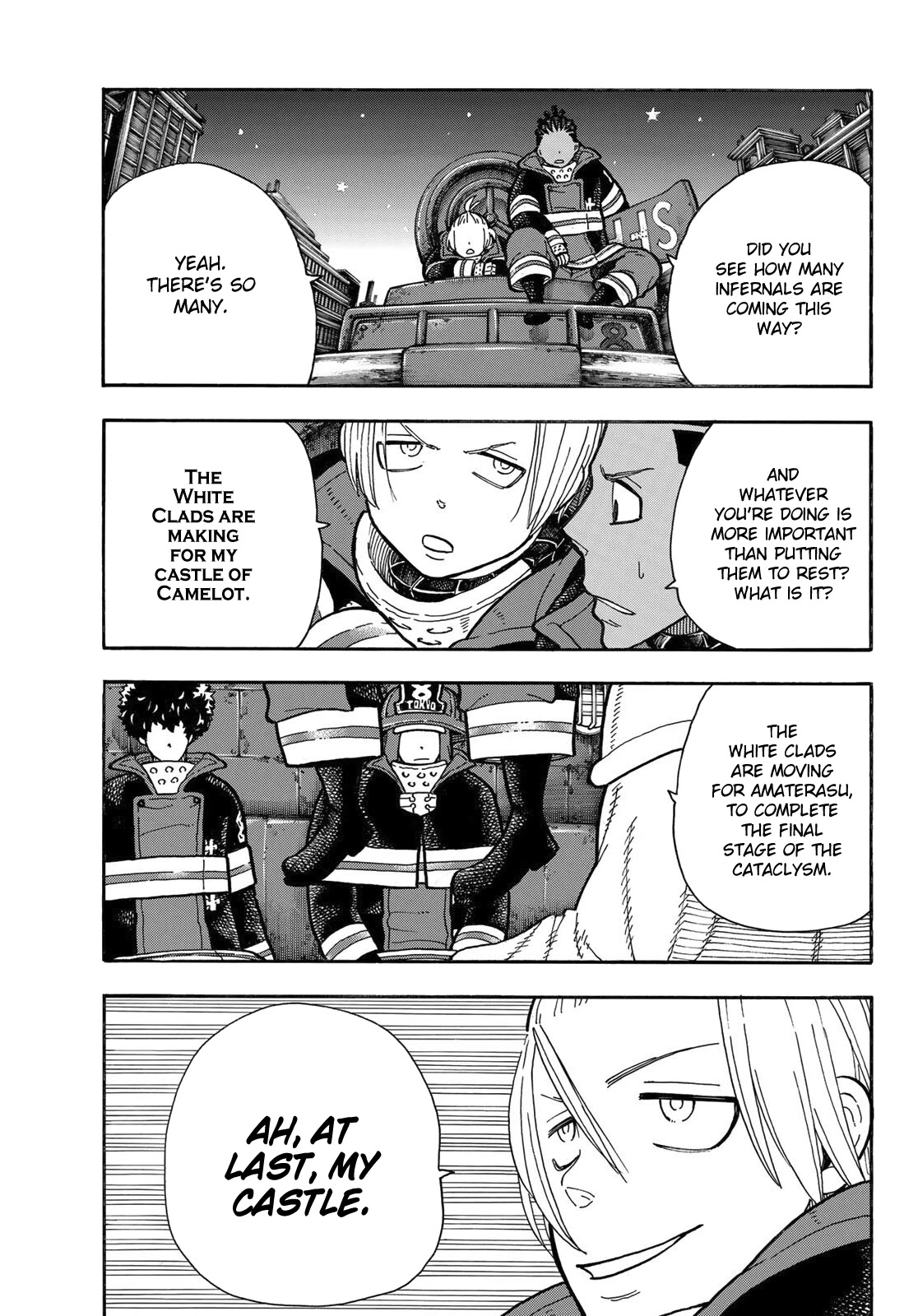 Enen no Shouboutai Chapter 240 page 7 - Chapter 240: At the Center of the World