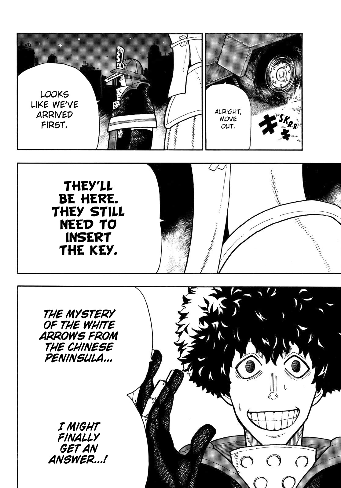 Enen no Shouboutai Chapter 240 page 9 - Chapter 240: At the Center of the World