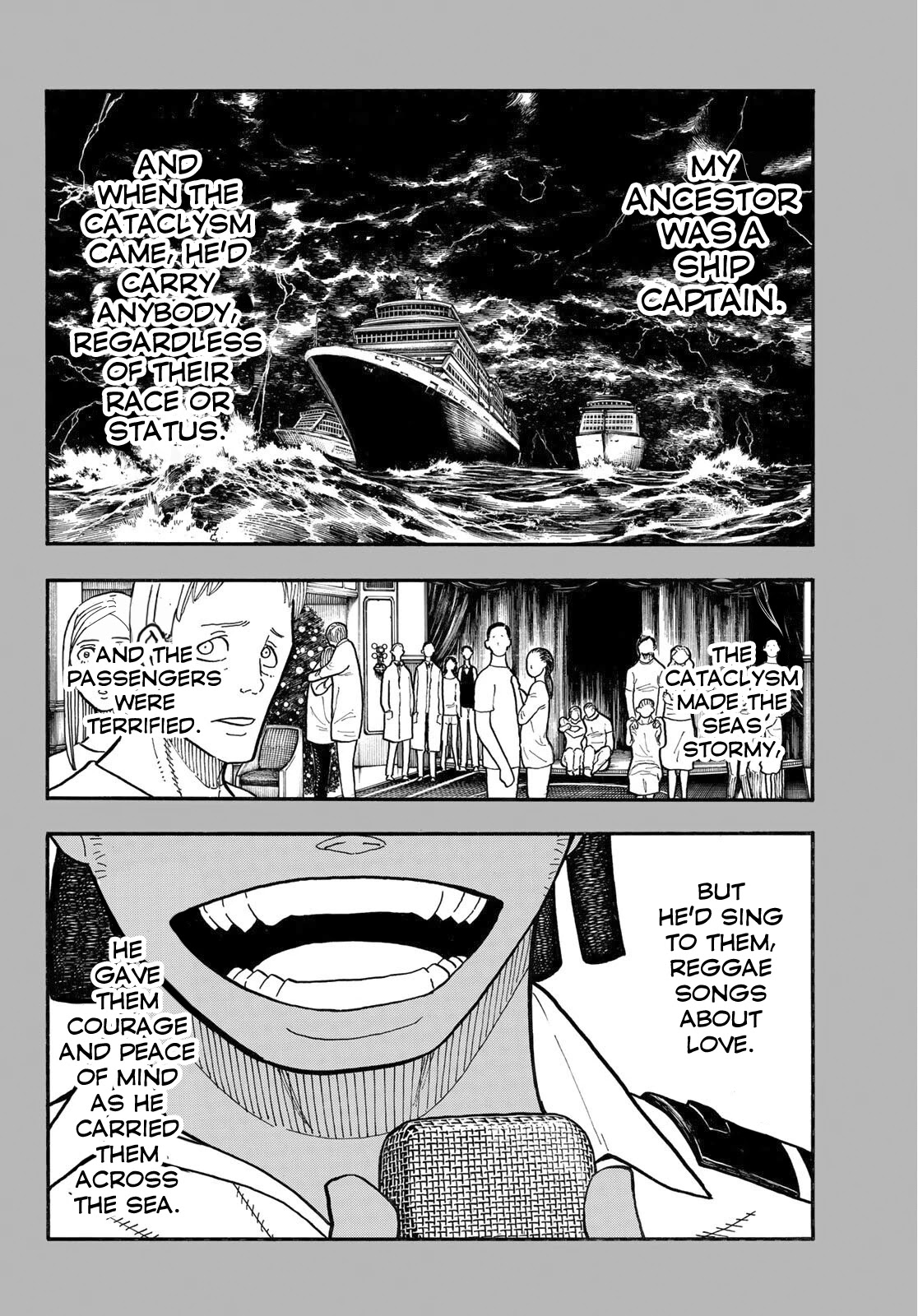 Enen no Shouboutai Chapter 242 page 11 - Chapter 242: The Woven Lineage