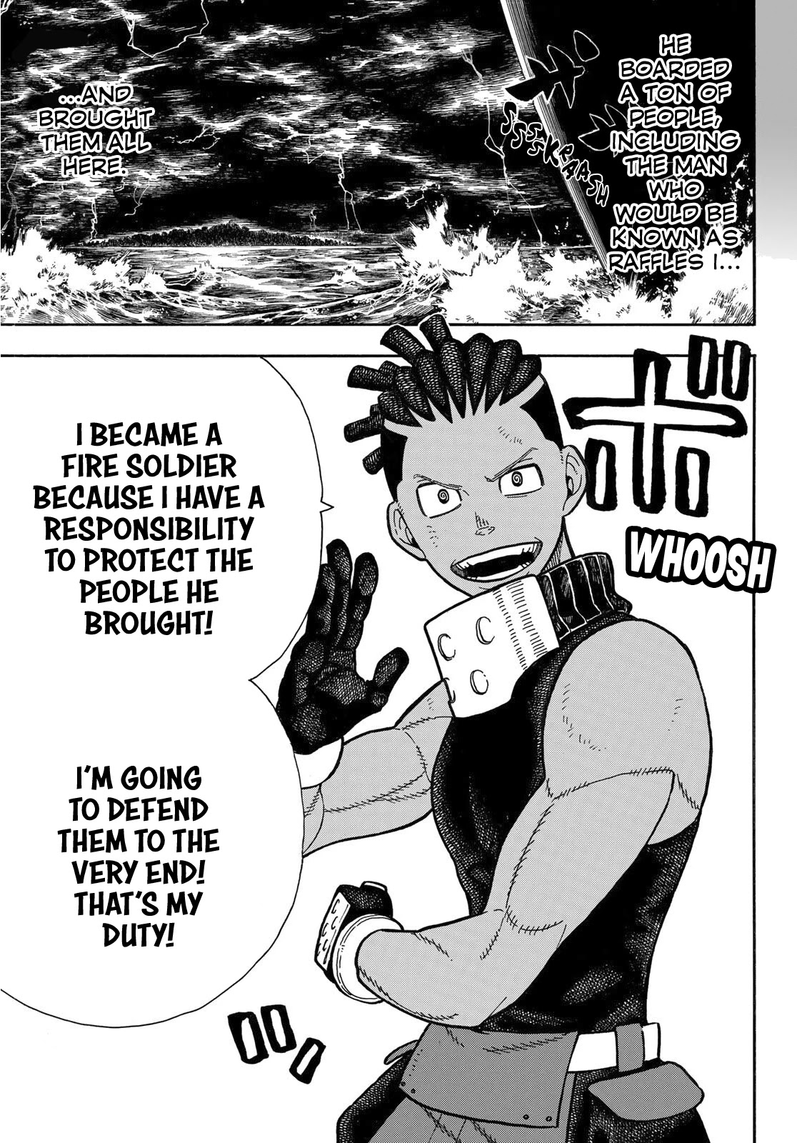 Enen no Shouboutai Chapter 242 page 12 - Chapter 242: The Woven Lineage