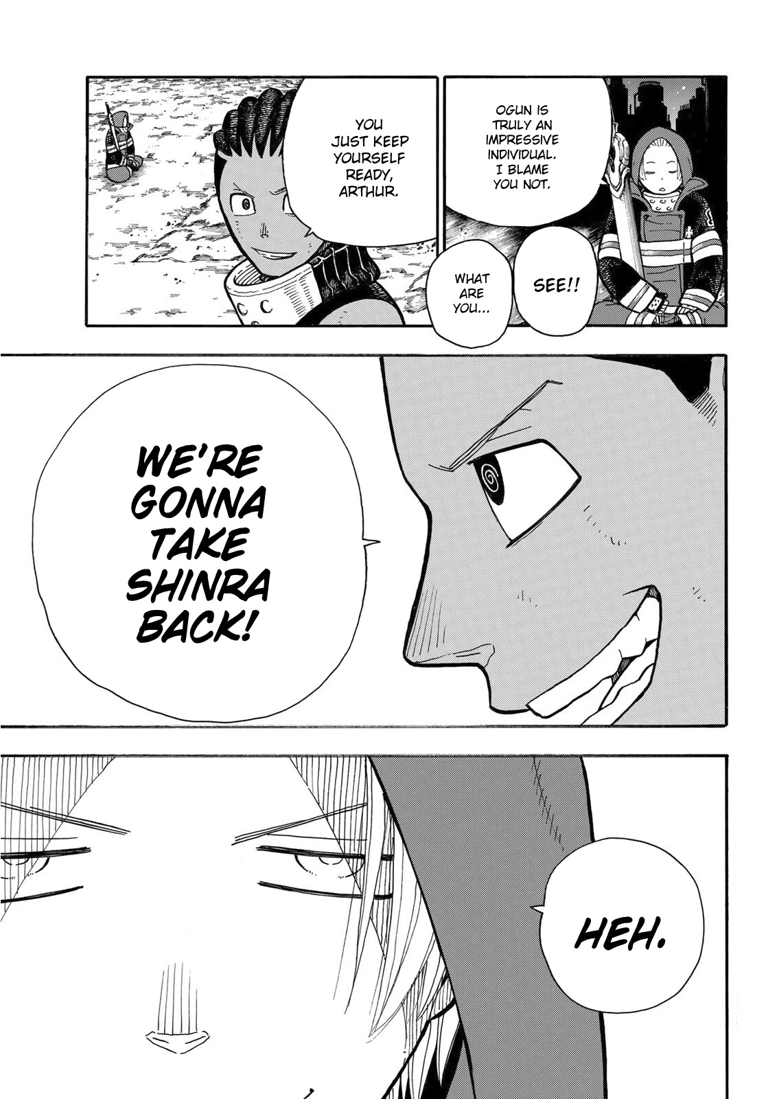 Enen no Shouboutai Chapter 242 page 14 - Chapter 242: The Woven Lineage