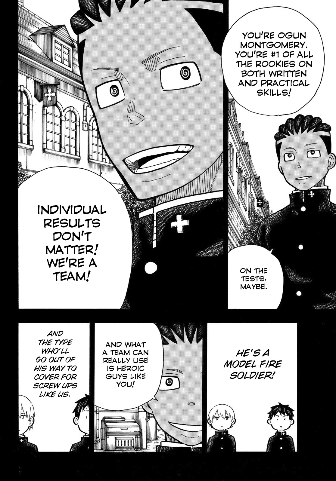 Enen no Shouboutai Chapter 243 page 13 - Chapter 243: Us Back in the Day