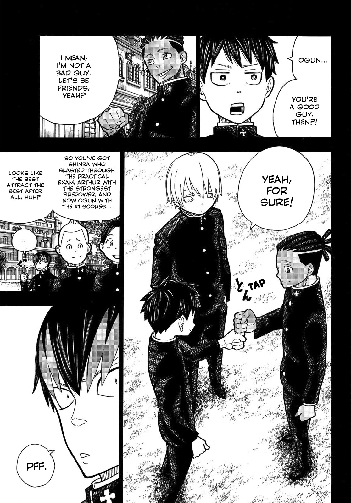 Enen no Shouboutai Chapter 243 page 14 - Chapter 243: Us Back in the Day