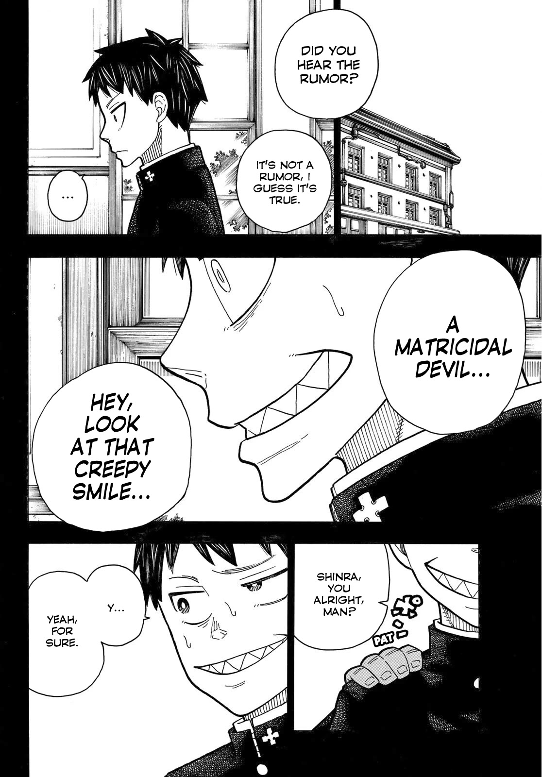 Enen no Shouboutai Chapter 243 page 17 - Chapter 243: Us Back in the Day