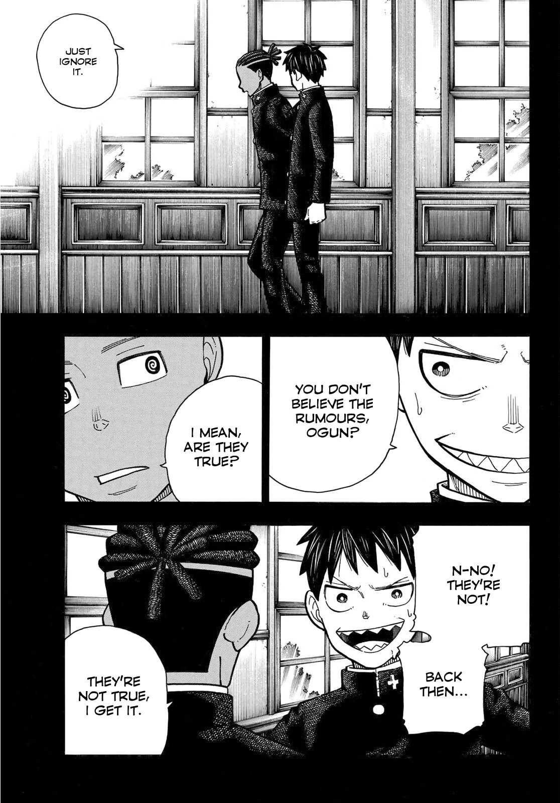 Enen no Shouboutai Chapter 243 page 18 - Chapter 243: Us Back in the Day