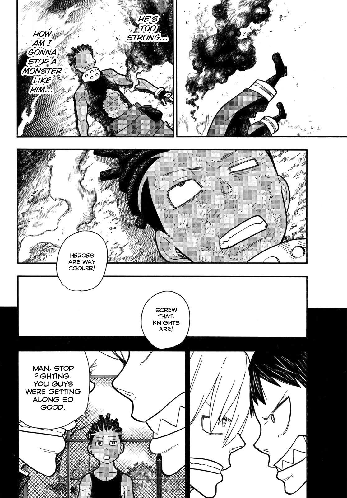 Enen no Shouboutai Chapter 243 page 9 - Chapter 243: Us Back in the Day