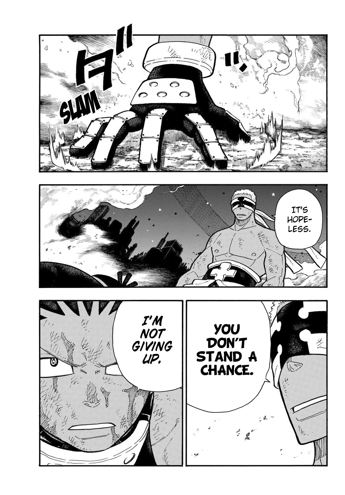 Enen no Shouboutai Chapter 244 page 12 - Chapter 244: The Ties that Bind