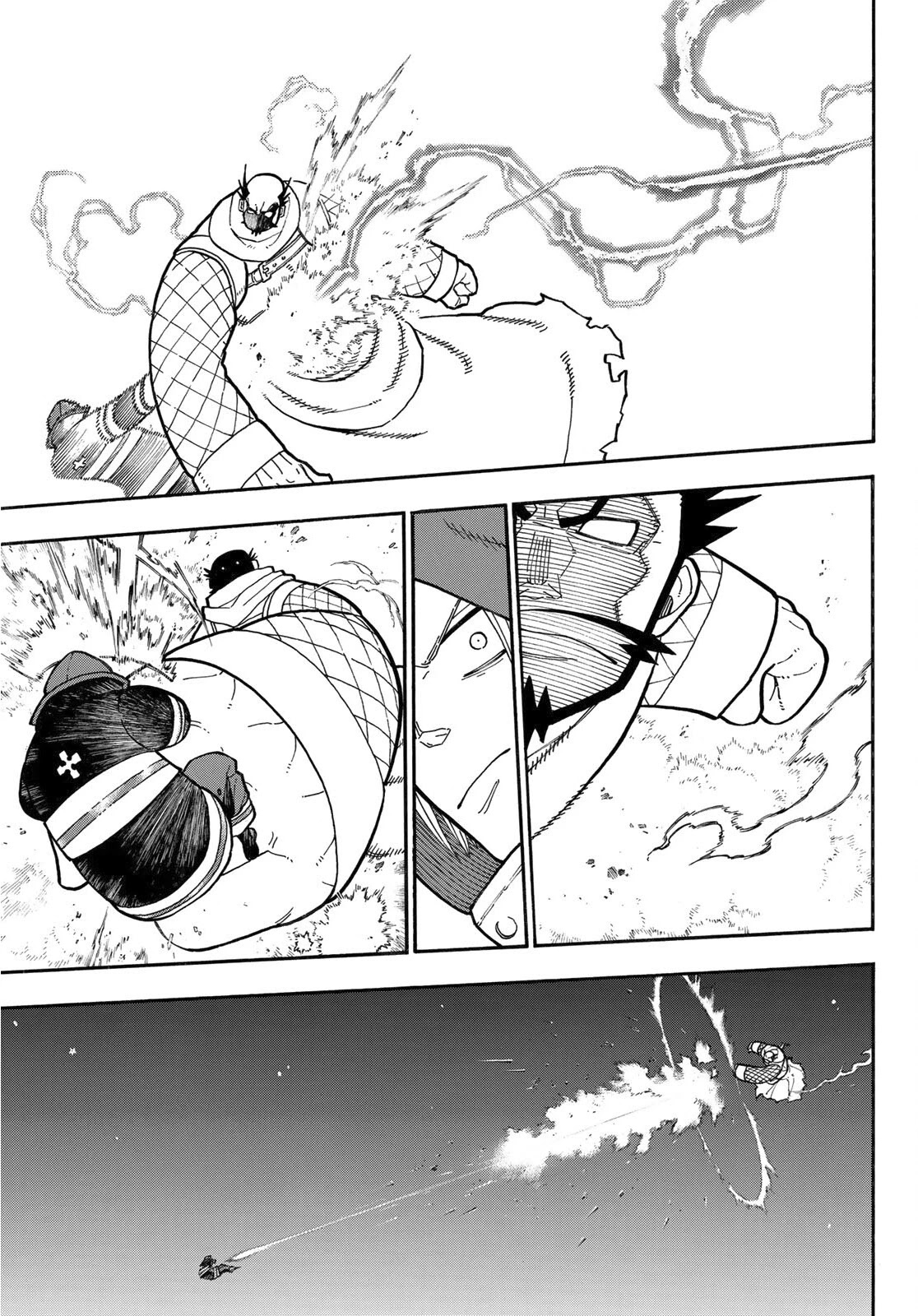 Enen no Shouboutai Chapter 245 page 15 - Chapter 245: Dragon vs. Knight, The Rematch