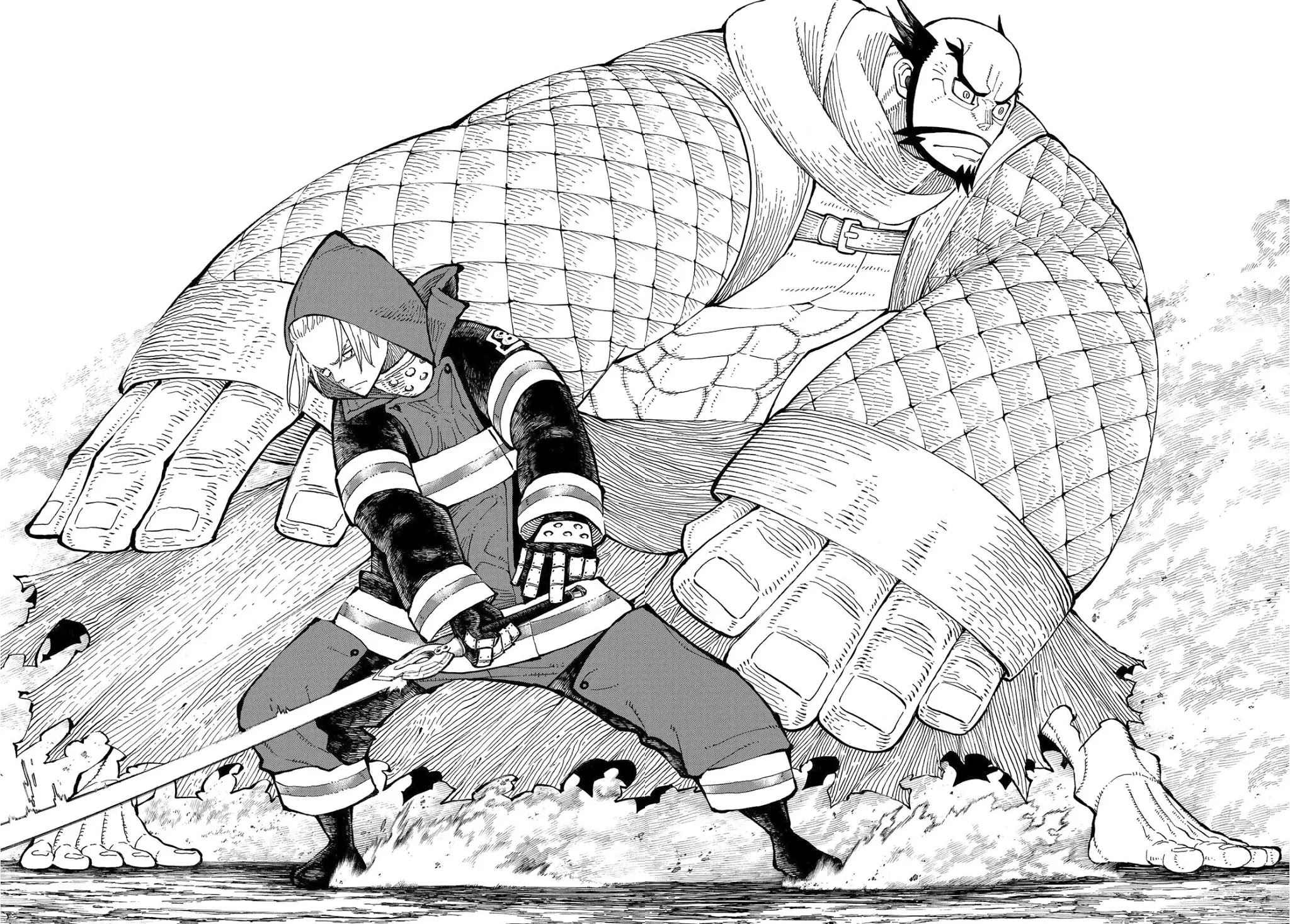 Enen no Shouboutai Chapter 245 page 9 - Chapter 245: Dragon vs. Knight, The Rematch